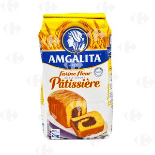 Amgalita Farine Fleur Pâtissière 2kg