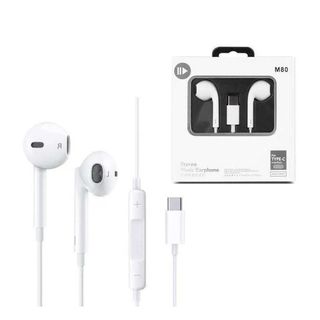 Ecouteurs Filaires M80 (type C)