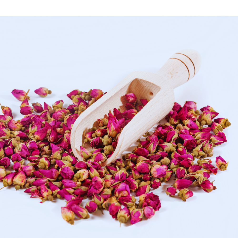 Fleurs de Rose Séchées - 100g (Apaisantes)