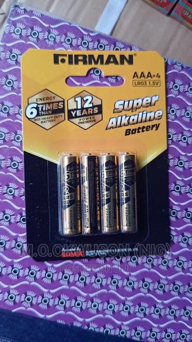 Firman Super Alkaline Battery *Aaa4