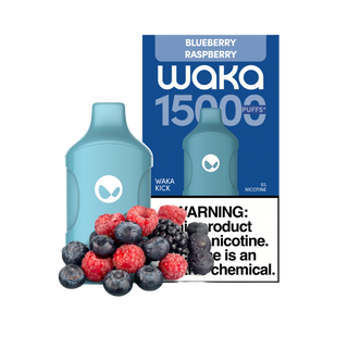 Waka Kick 15 K- Blueberry Raspberry 5%