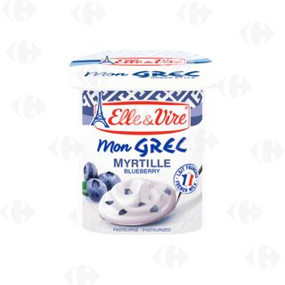 Dessert Mon Grec Myrtille Elle & Vire 125g