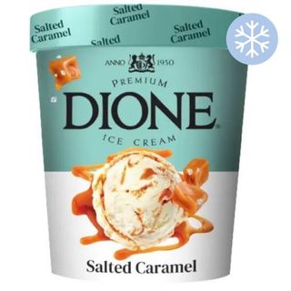 Dione Pot Glace Vanille Caramel Salé 475ml