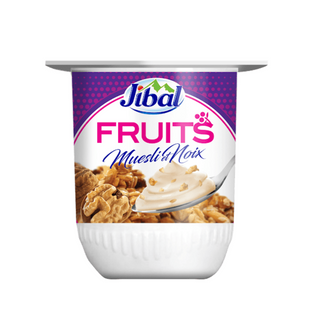 Yaourt Fruits Muesli Et Noix 8x110g - Jibal