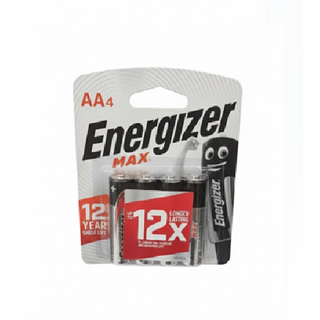Pile Alcaline AA4 X4 Energizer Max