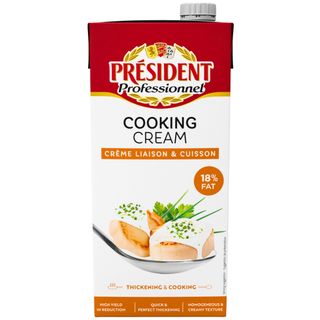 Crème UHT légère pour liaison et cuisson 1L - PRÉSIDENT