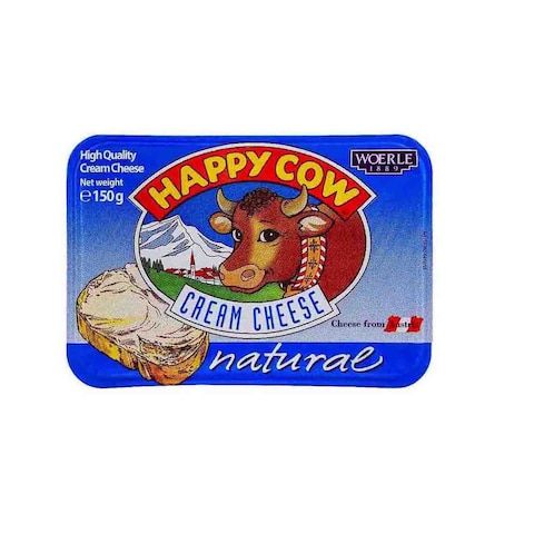 Happy Cow Cream Cheese Natural 150G