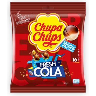 Chupa Chups Cola Sucettes 10 pièces
