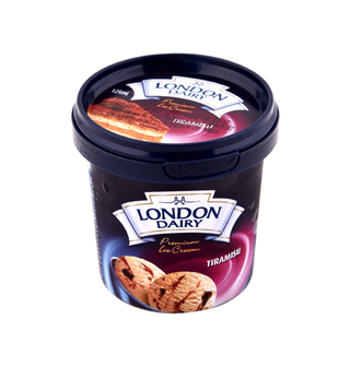 Glace tiramisu LONDON DAIRY 125ml  - 954