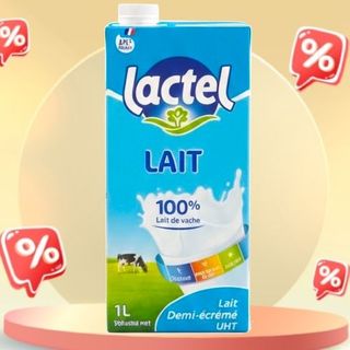 Lait Ecremé Uht Brique 1L Lactel