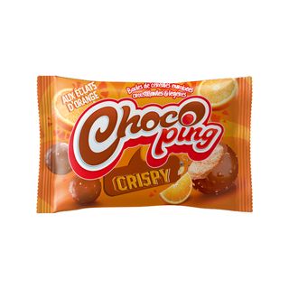 Céréales enrobés Chocolat- orange CHOCOPING 30GR  - 014