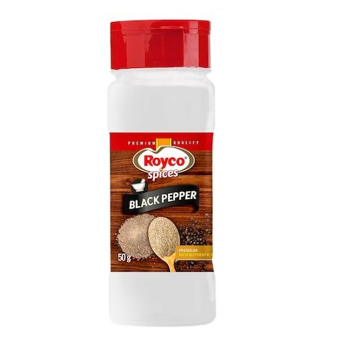 Royco Black Pepper  Ground Spice 50g