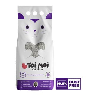 Toi-Moi Flora Lavender Scented Clumping Cat Litter 10Kg