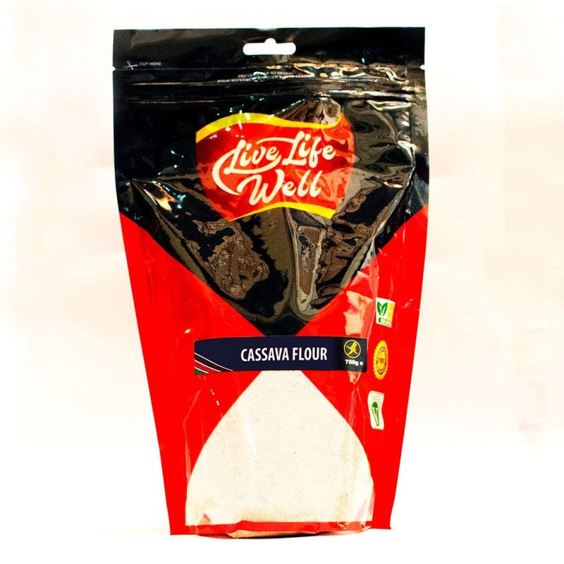 Live Life W Cassava Flour 750 G
