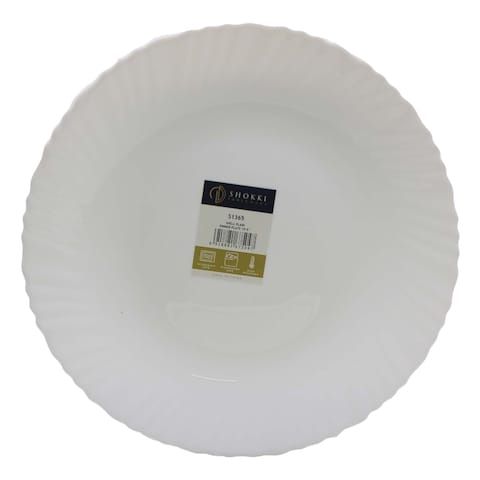 Shokki Shell Plain Dinner Plate 26.5Cm