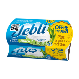 Fromage frais à tartiner 2x190g - JEBLI