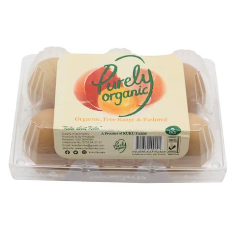 Kuku Farm Purely Organic 6Pk Eggs