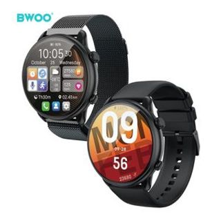 Bwoo BO-WA10 NOIR Montre connectée pour femmes avec écran tactile HD de 1,43" et protection IP68