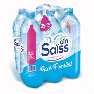 Aïn Saïss Pack Familial Eau minérale 6 x 1,5L