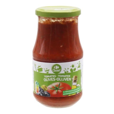 Carrefour Tomato Olive Cooking Sauce 420g