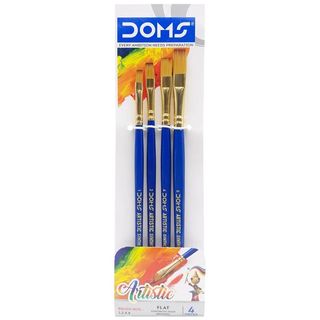 Kit Pinceau De Peinture Plat 4pcs - 639