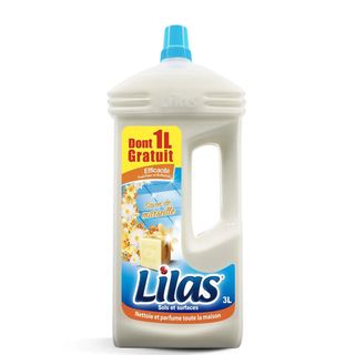 Nettoyant Sol Et Surface Savon De Marseille - Le Bidon De 3L Dont 1L Gratuit - Lilas