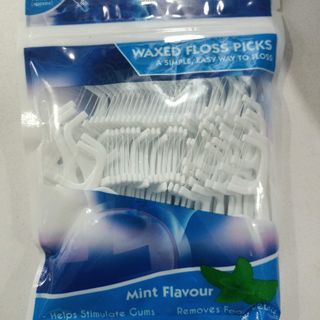 MEDIC Mint Waxed Dental Floss Picks