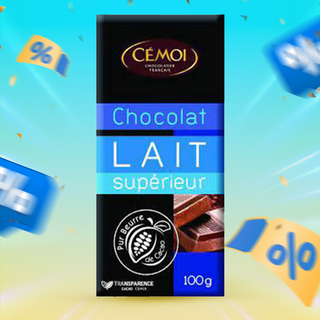 Offre Choc Tablet Lait 30% 100G Cemo - 100417617