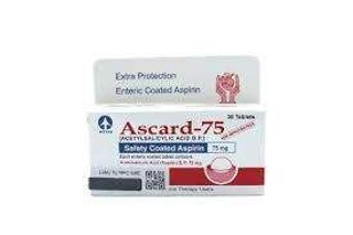 Ascard Enteric-Coated Aspirin Tablets, 30 Count