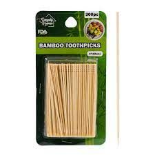 The Convenience Bamboo Toothpick 300Pcs
