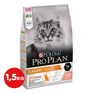 Purina Pro Plan - Elegant Adult Au Saumon 1,5kg (Cadeaux gratuit offert) -952183-