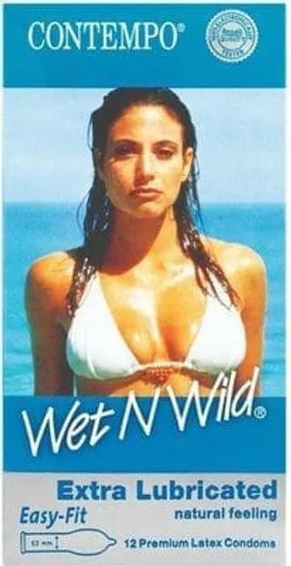 Contempo Condoms Wet N Wild 5Th Panel