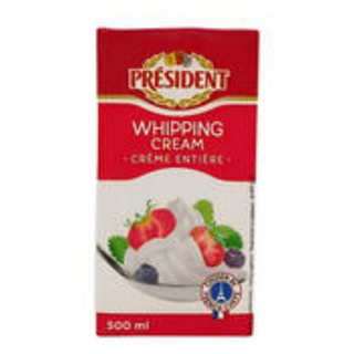 Crème UHT entière 35,1% MG 50cl - PRÉSIDENT