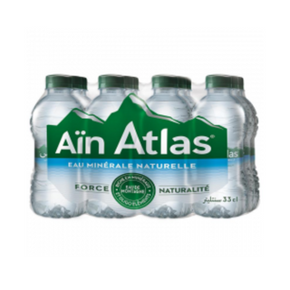 Pack Aïn Atlas Eau minérale 12 x 33cl