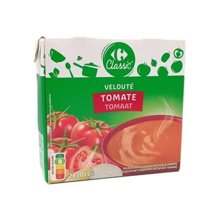 Soupe Velouté de Tomate Carrefour 2x30cl