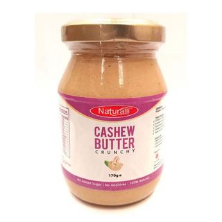 Naturalli Unsalted Cashew Nut Butter Crunchy 170g