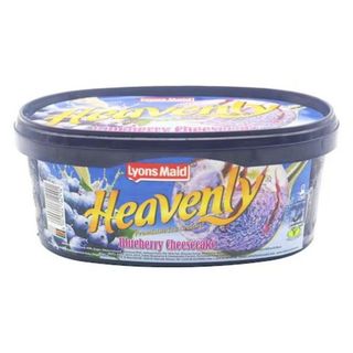 Lyons Maid Blueberry Cheescake Ice Cream 1 Ltr Tub