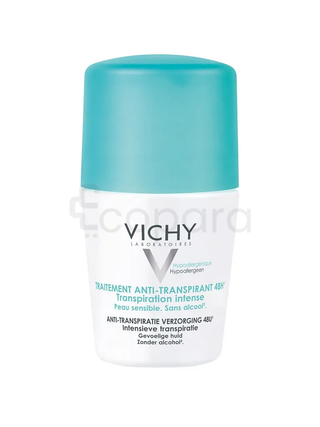 VICHY DEODORANT ANTI-TRANSPIRANT ROLL-ON 48H TRANSPIRATION INTENSE 50ML