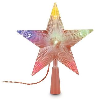 Cimier de Noël Étoile 6 LED Carrefour 20x17cm 