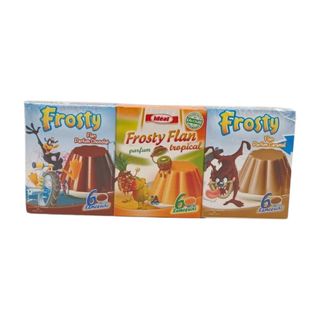 Préparation pour flan Frosty saveurs variées 6x 3g - IDEAL