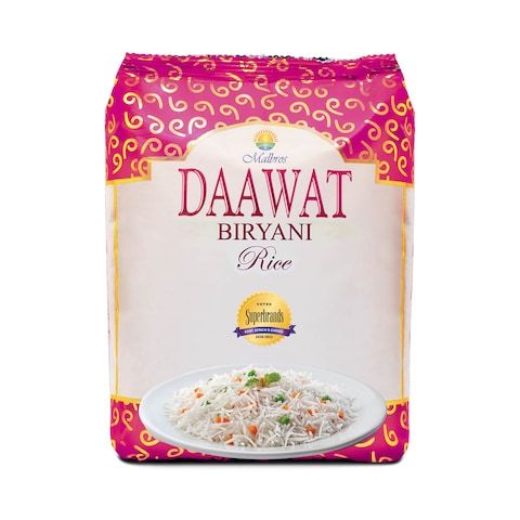 Malbros Daawat Biryani Rice 5kg