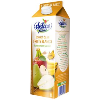 Boisson Au Jus 1L Delice Fruits Blancs - 186