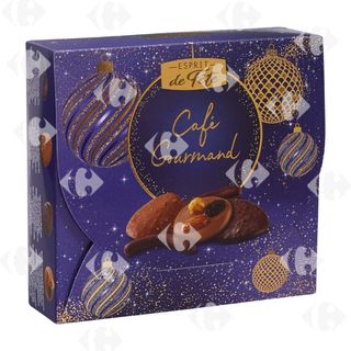 Chocolats Assortiment Café Gourmand Esprit de Fête 140g