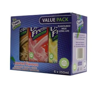 Brookside Dairy Fresh Flavoured Milk Assorted Flavours 250 Ml 6 Pieces
