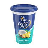 Creambell fruit yoghurt coconut pineapple 250g