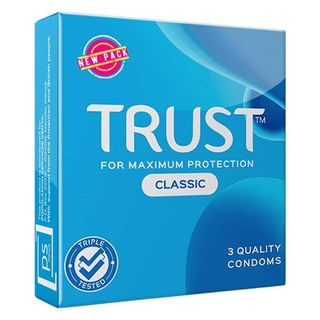 Trust Classic Condoms Maximum Protection, 3 Pieces
