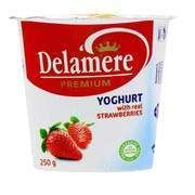 Delamere Strawberry Fruit Yoghurt 250Ml Cup