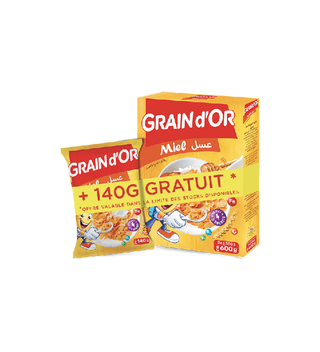 Céréales Blé Miel Grain Dor 600g 140gr Gratuit
