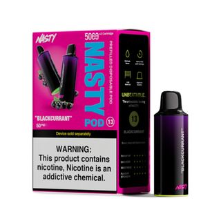 POD NASTY  5% Blackcurrant 5000 PUFFS