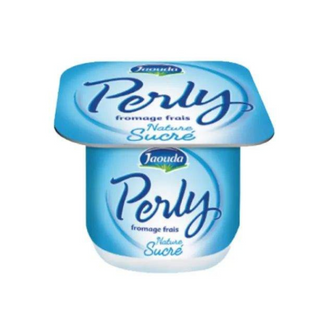 Fromage frais nature sucré 80g - PERLY